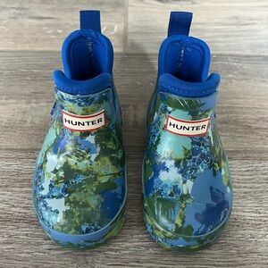 Hunter X Target Boys Blue and Green Shoes